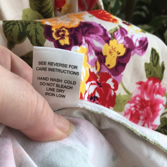 FLORAL MINI DRESS BARBIECORE BARBIE COTTON SUNDRESS SASH TIE “HAVE” Size… - Picture 10 of 16